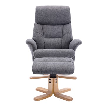 Marseille Swivel Recliner and Footstool Image