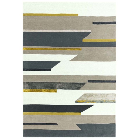 Maddox Mustard Rhombus Rug