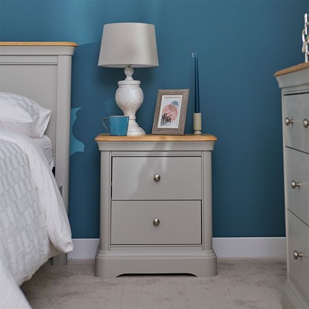 Montana 2 Drawer Bedside Chest image