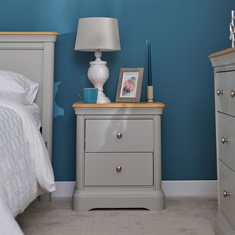 Montana 2 Drawer Bedside Chest