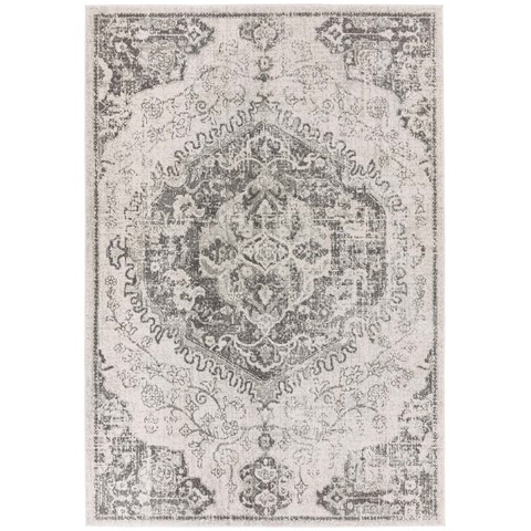 Nasir White Medallion Rug