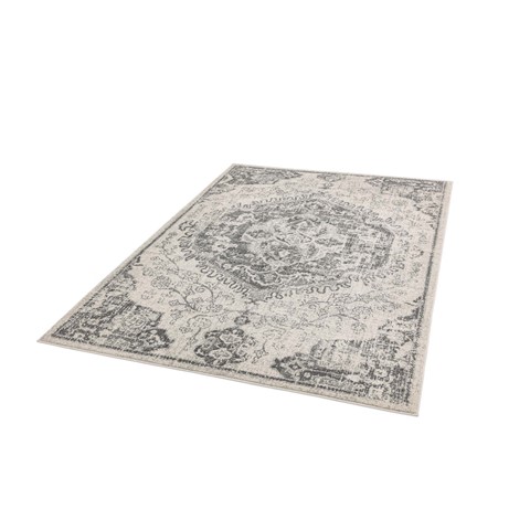 Nasir White Medallion Rug