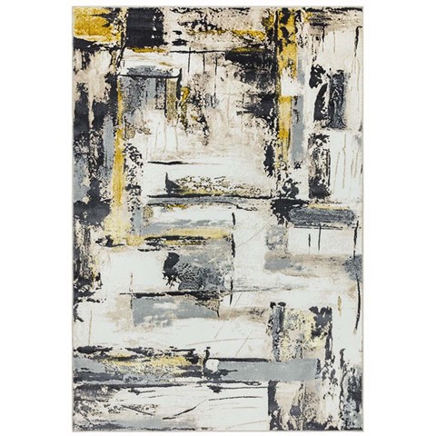 Opal Yellow Decor Rug