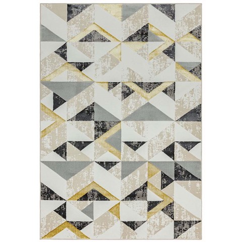 Opal Grey Flag Rug