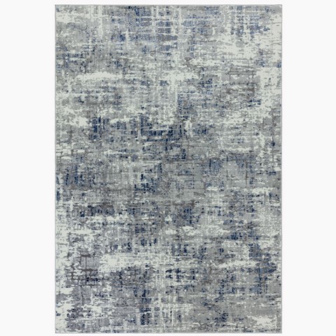 Orion Metallic Blue Rug