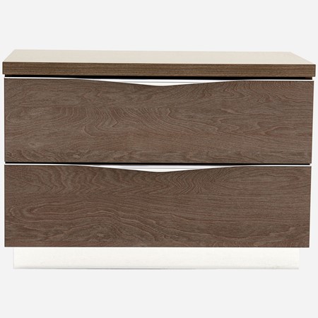 Platinum 2 Drawer Maxi Bedside Chest primary image