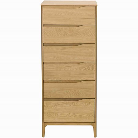 Ercol Rimini 6 Drawer Tall Chest primary image