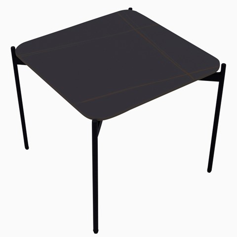 Rocco Black Side Table