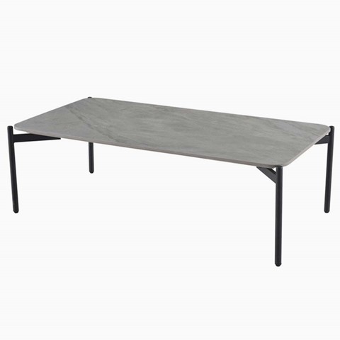 Rocco Rectangular Grey Coffee Table