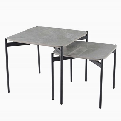 Rocco Grey Nest of Tables