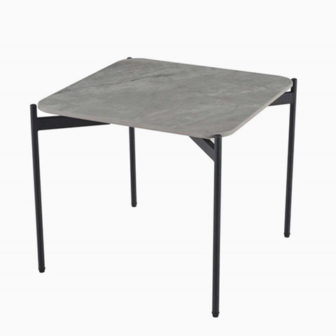 Rocco Grey Side Table