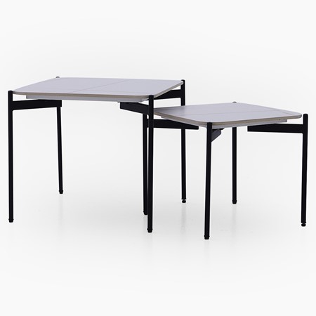 Rocco White Nest Of Tables primary image