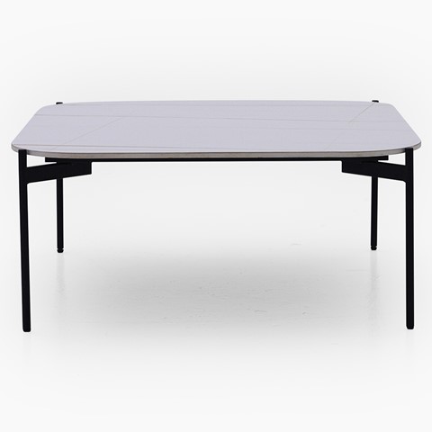 Rocco White Square Coffee Table