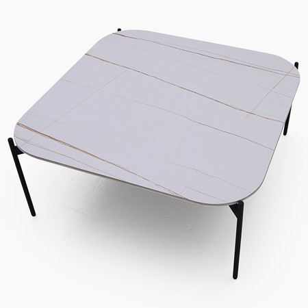 Rocco White Square Coffee Table image