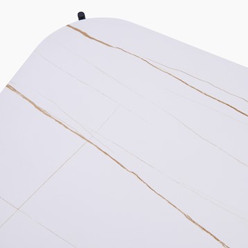 Rocco White Square Coffee Table Image