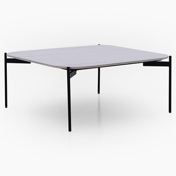 Rocco White Square Coffee Table Image