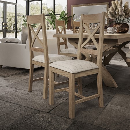Ryedale Cross Back Dining Chair image