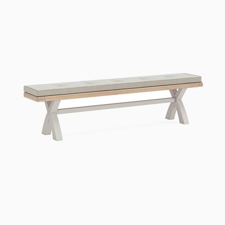 Salford Cross Leg Dining Bench primary image