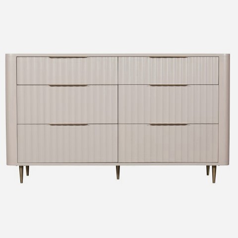 Saskia 6 Drawer Wide Chest