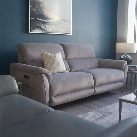 Sol 3 Seater Power Recliner with Power Headrests