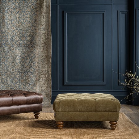 Alexander & James Stax Footstool lifestyle image