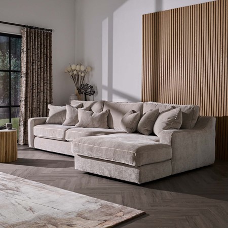 Thalia Large Chaise Sofa lifestyle image