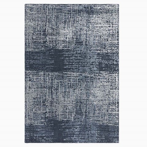 Torino Petrol Blue Rug