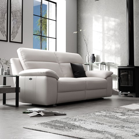 Nicoletti Vivaldi II 2 Seater Double Power Recliner Sofa