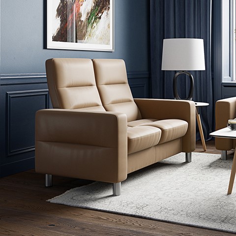 Stressless Wave 2 Seater Sofa