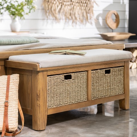 Willowmere Upholstered Storage Bench
