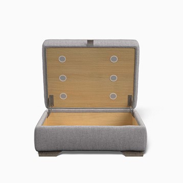 Willow Storage Footstool Image