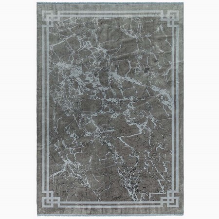 Zehraya Silver Border Rug image